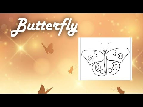 Butterfly Online Coloring Page Coloring4all YouTube