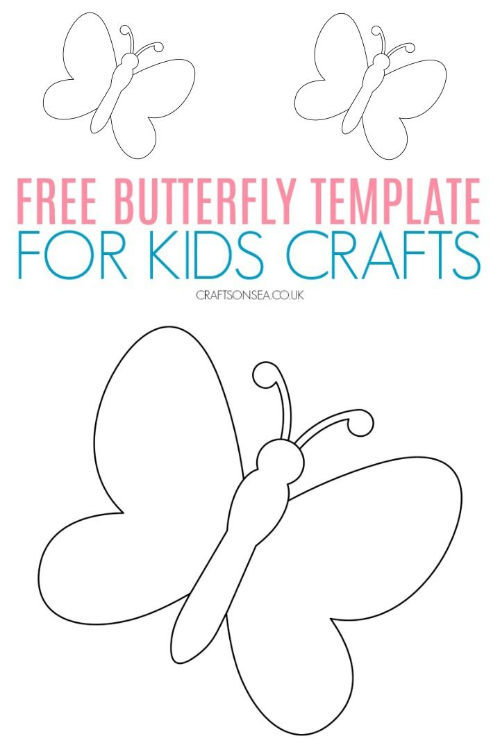 Butterfly Template FREE Printable PDF Butterfly Template Butterfly 