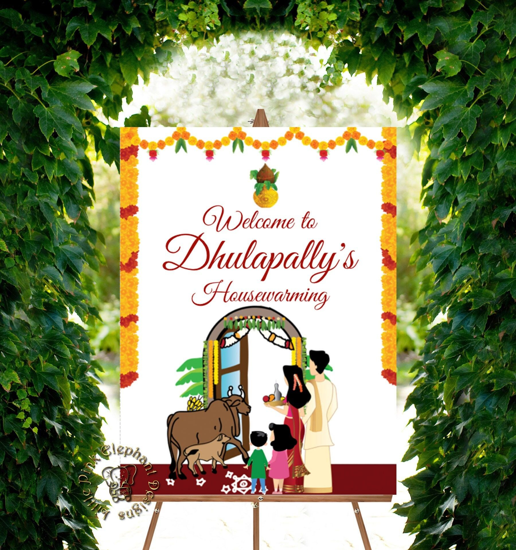 Buy Housewarming Welcome Sign As Gruhapravesam Sign Welcome Sign For 