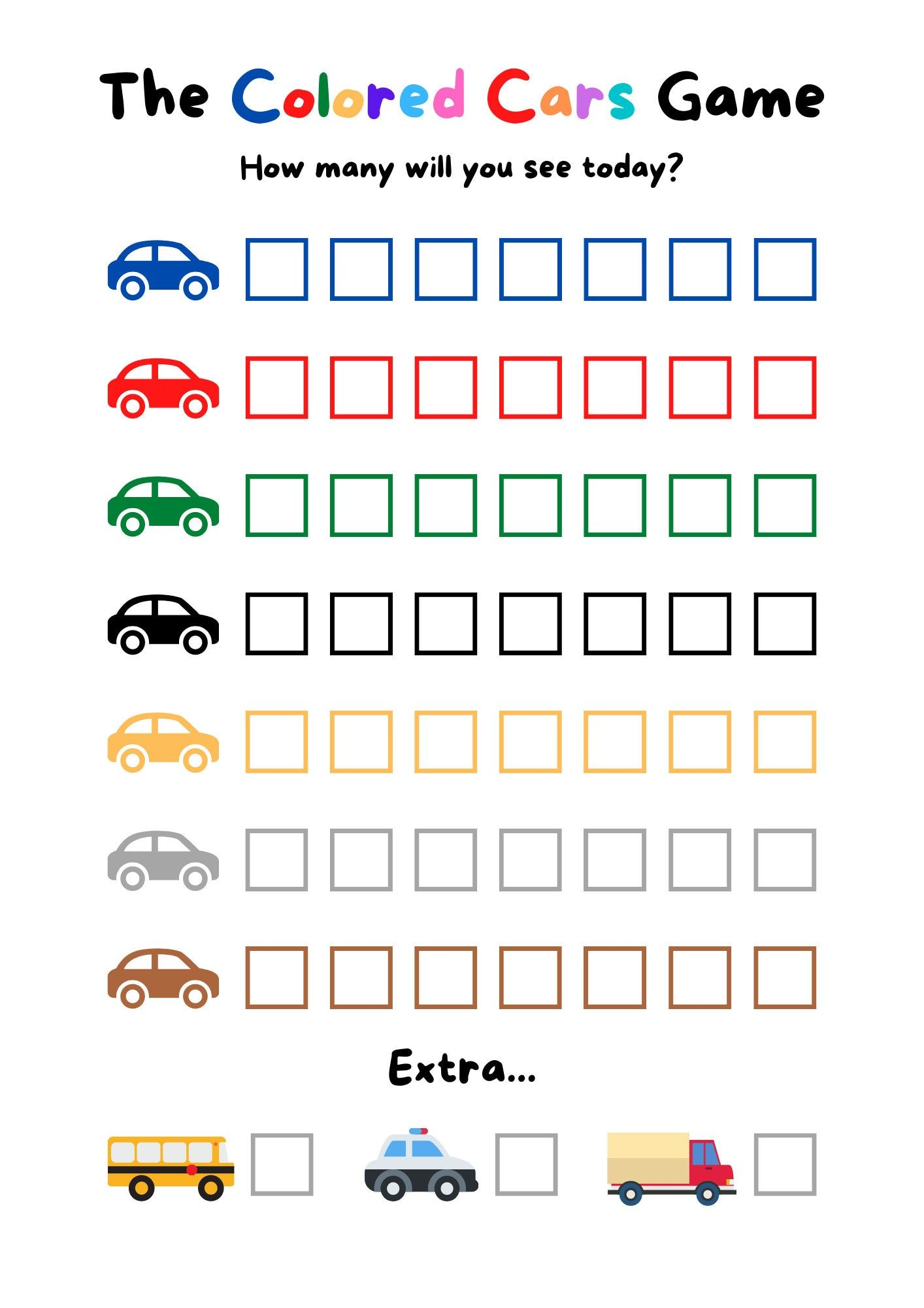 Car Games Printable Road Trip Games Road Trip Activity Kids Road 