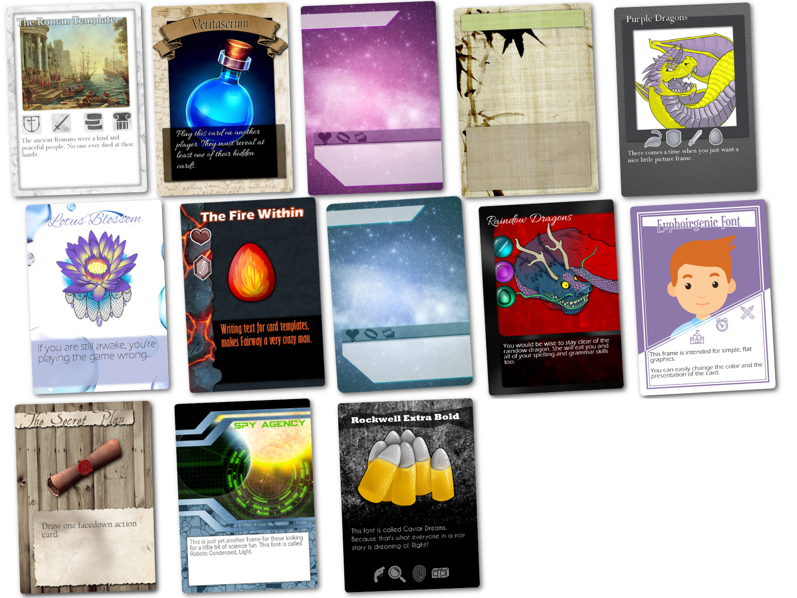 Card Game Template Maker