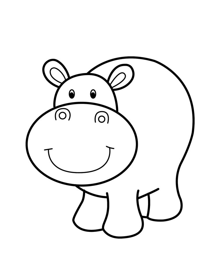 Cartoon Animal Colouring Pages ClipArt Best
