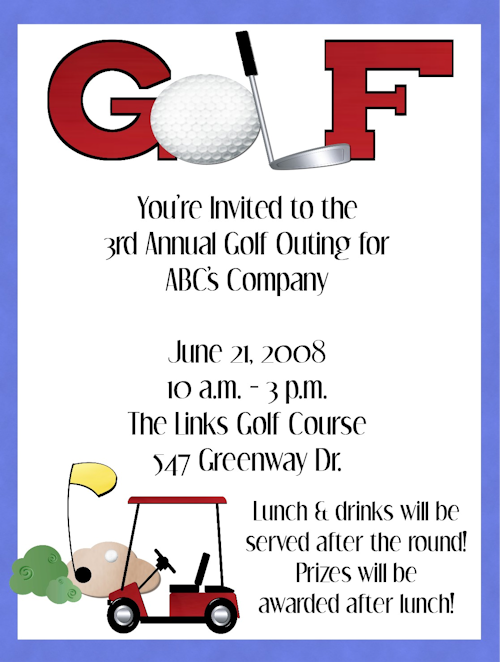 Charity Invitation Wording