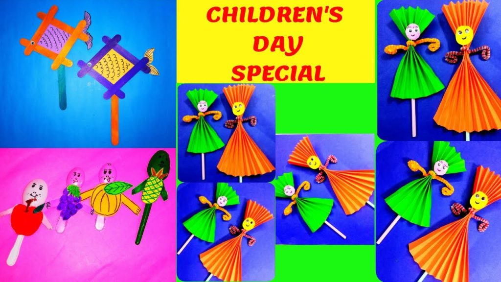 CHILDREN 39 S DAY SPECIAL 3 IN 1 CRAFT FOR KIDS VERY EASY CRAFT IDEAS