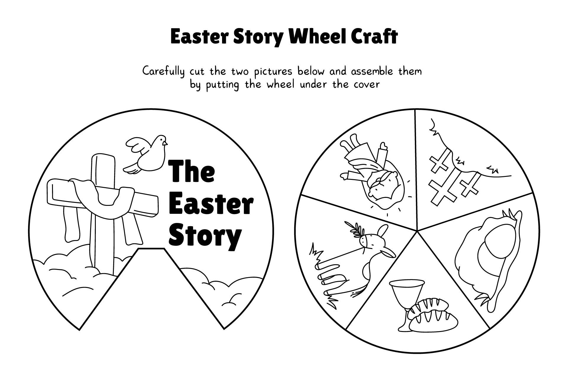 Christian Easter Crafts For Kids 10 Free PDF Printables Printablee 