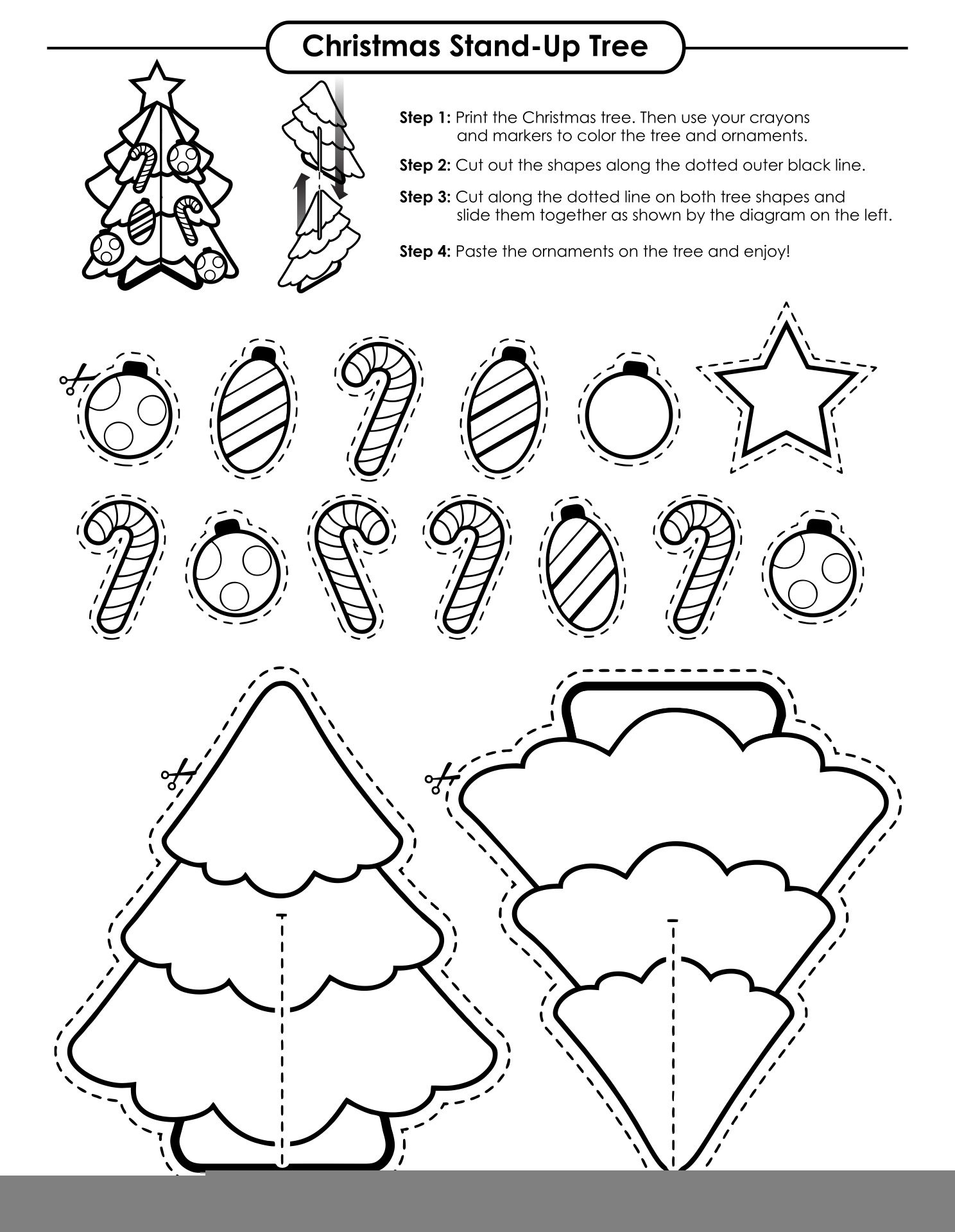 free printable christmas crafts for adults