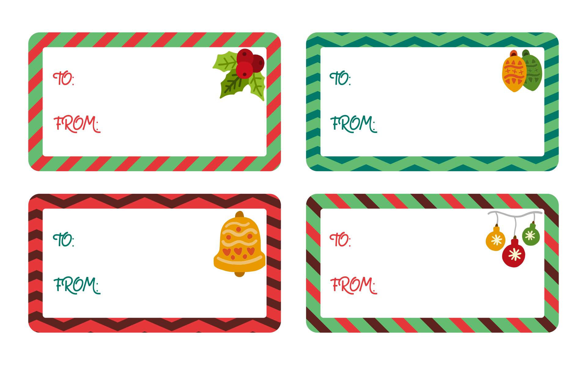 printable card labels