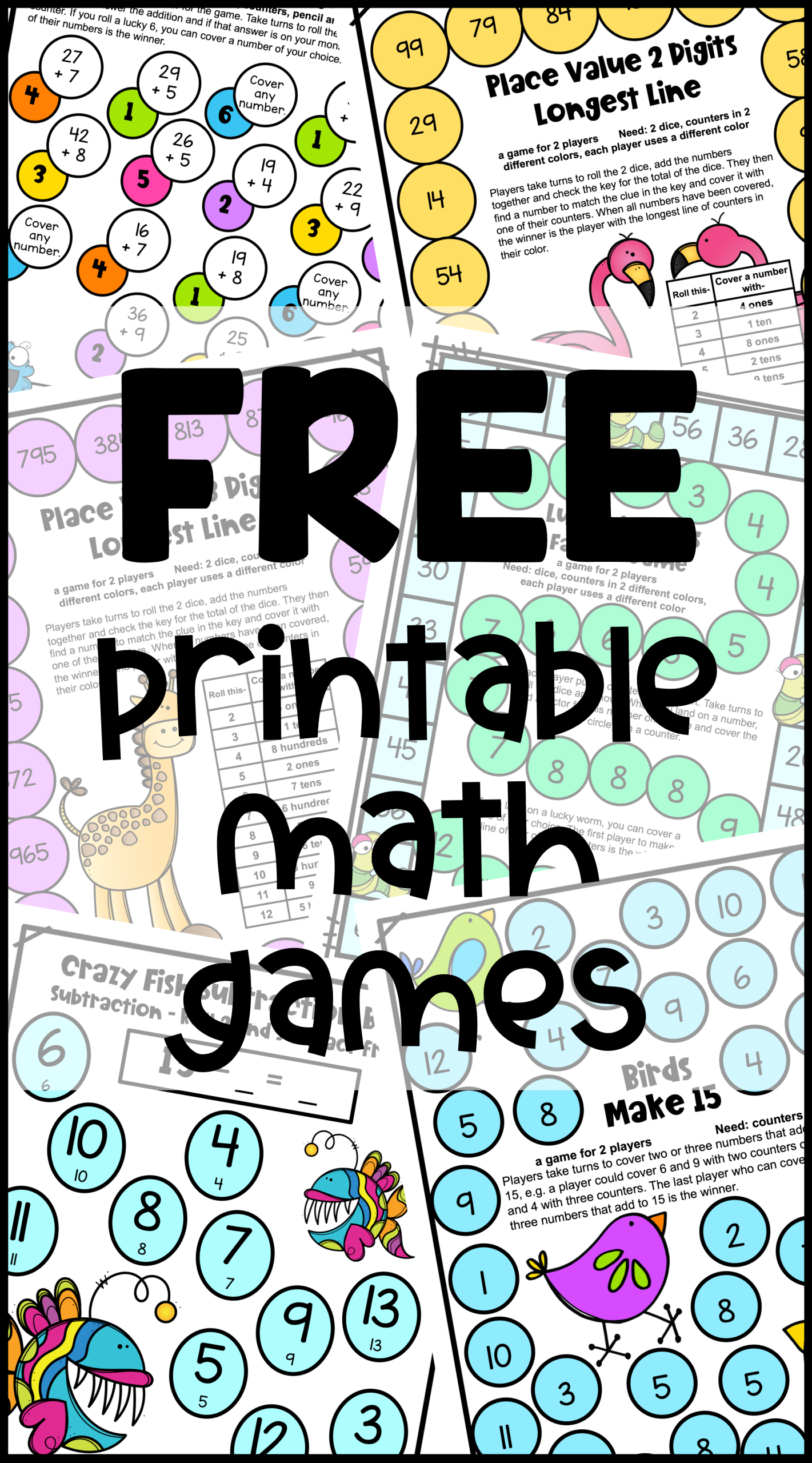 Christmas Math Challenge Make 5 With The Same Number