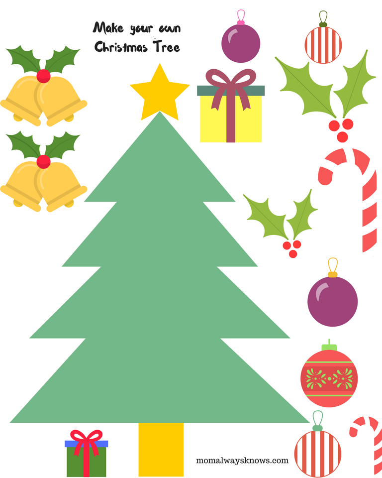 Christmas Tree Craft Printable