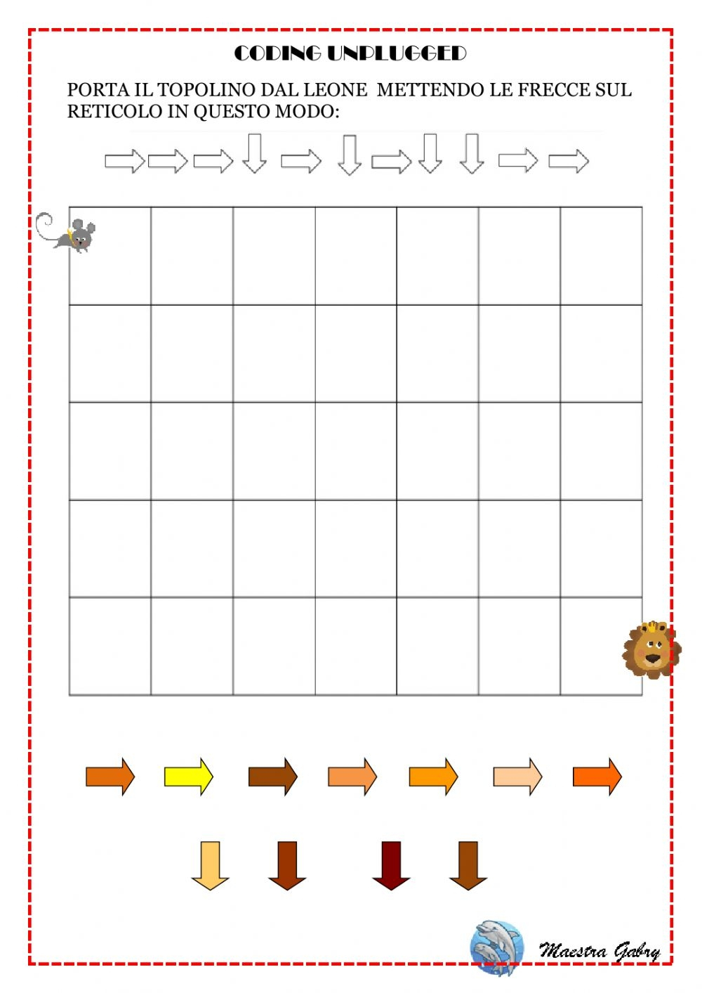 Coding Unplugged Worksheet Printable Worksheets