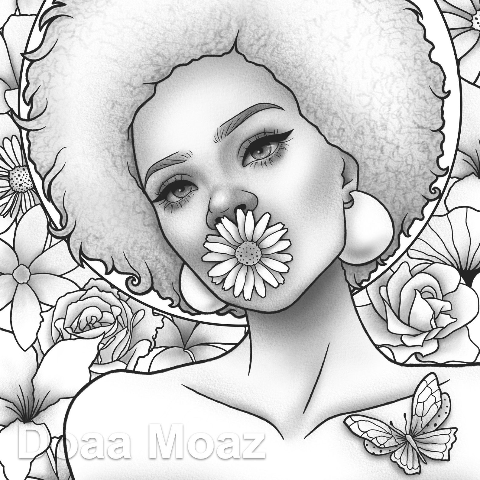 Collection Of Black Girl Coloring Pages Free Printable