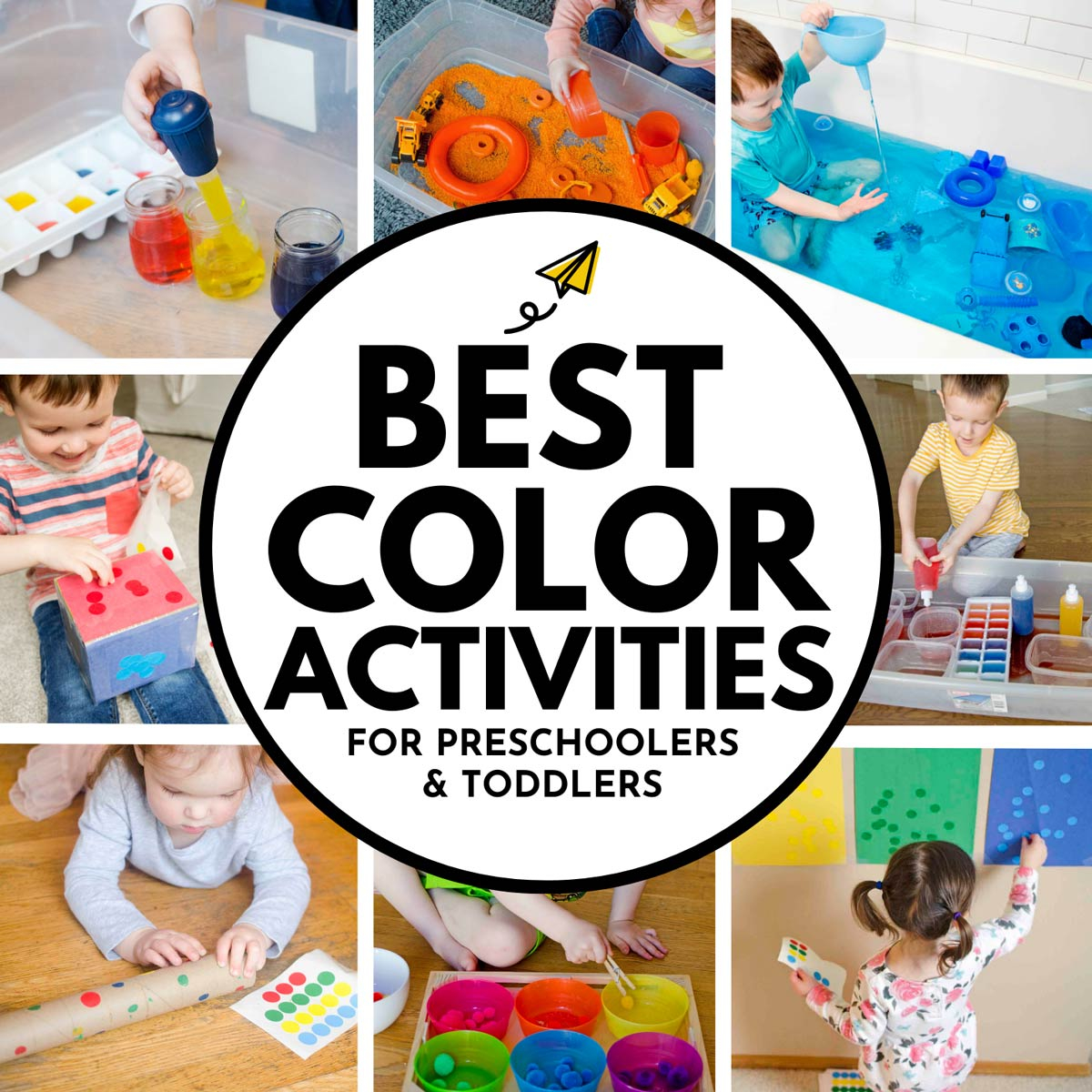 Color Activities For Preschoolers And Toddlers Sunshine Billingual 
