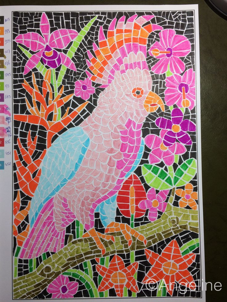 Color Quest Animals In 2022 Artwork Painting Flamingo Bird