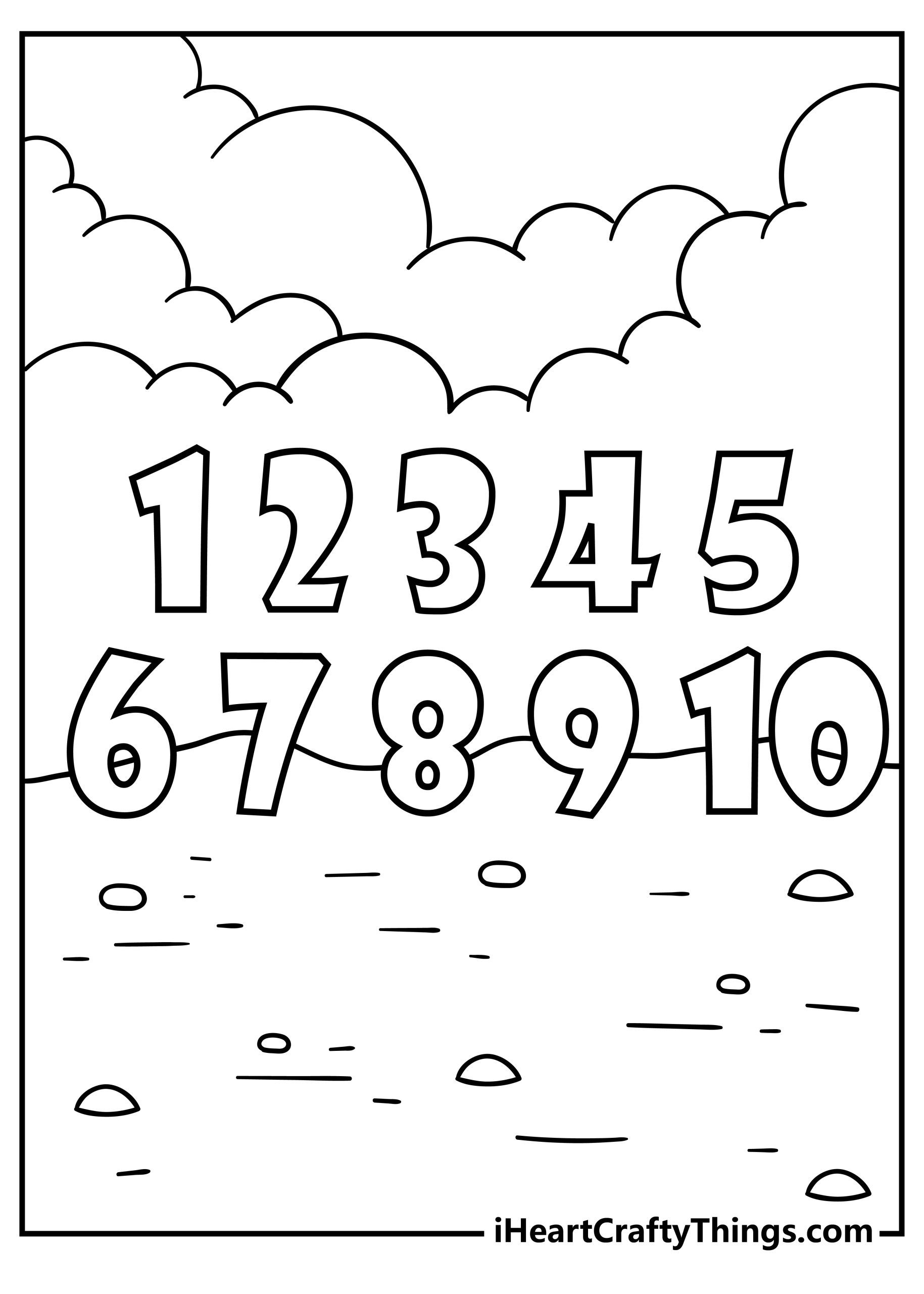 Colored Printable Numbers 1 10 Printable Animal Numbe Vrogue co