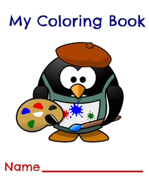 Coloring Book Cover Page At GetDrawings Free Download