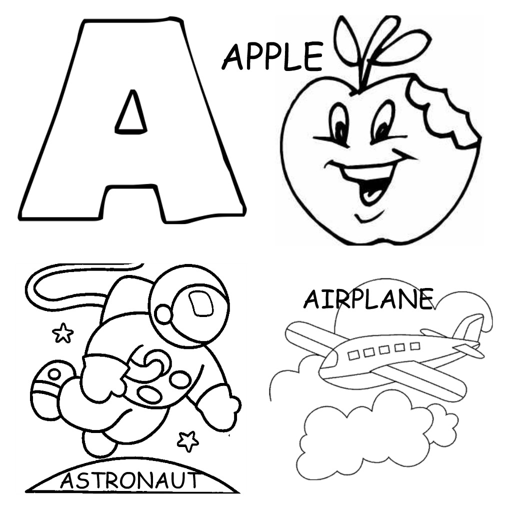 Coloring By Letters Printables