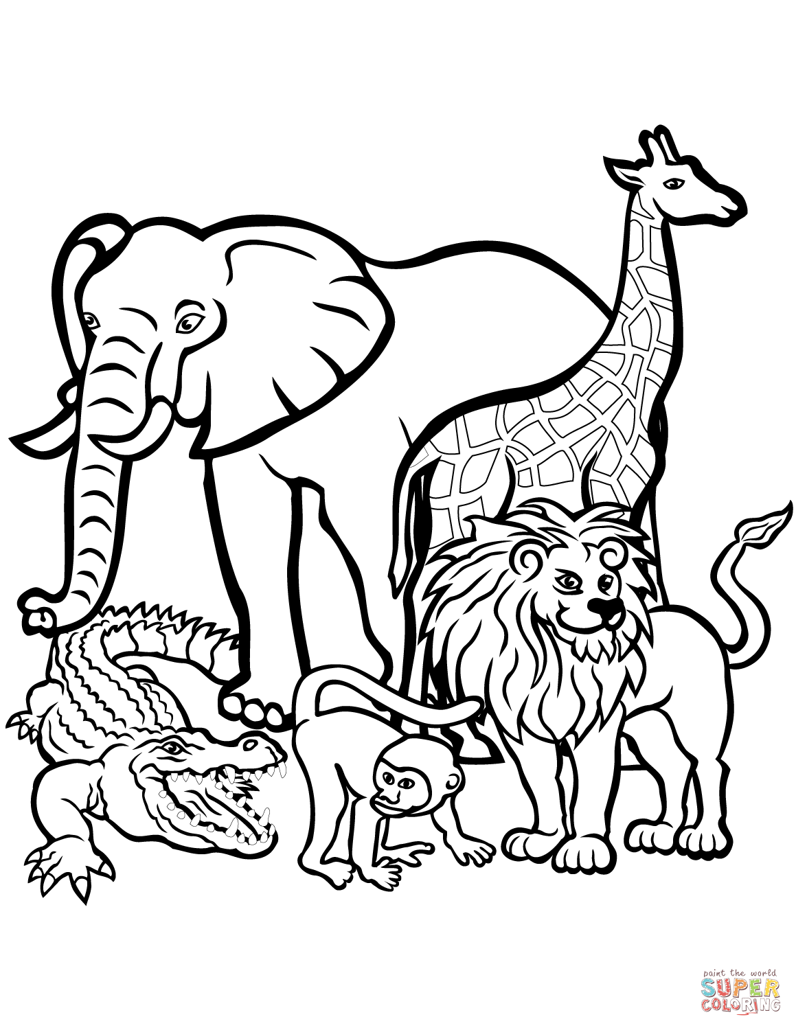 Coloring Pages Animals Printable
