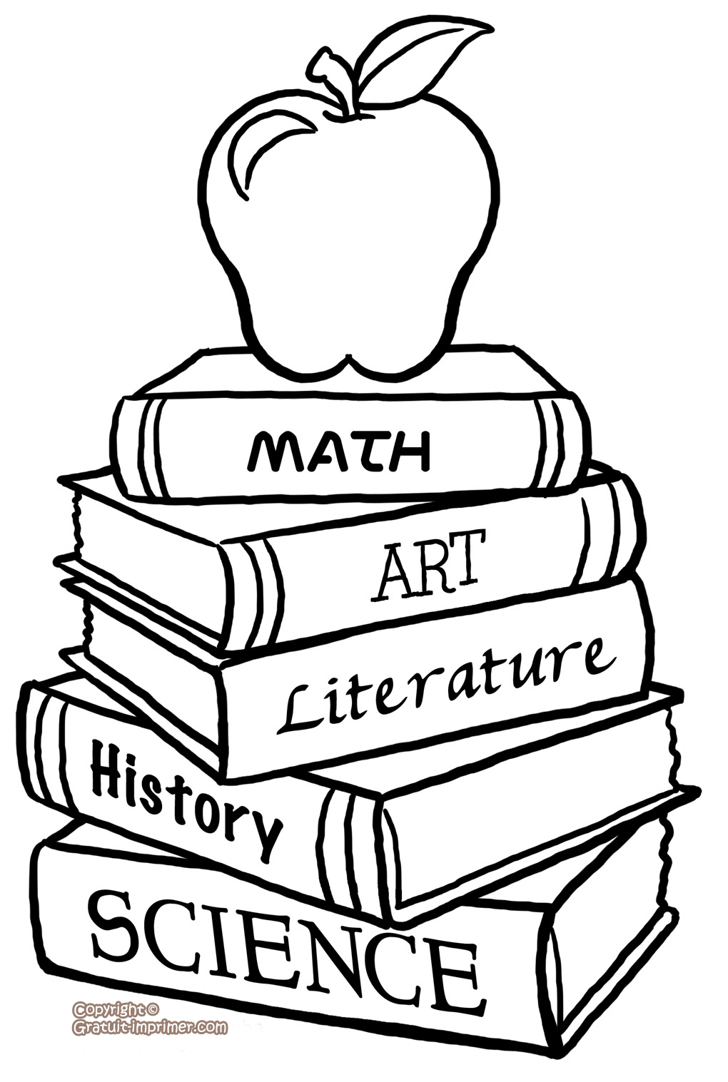 Coloring Pages Back To School