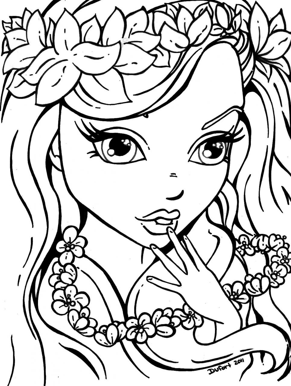 Coloring Pages For Girls Best Coloring Pages For Kids