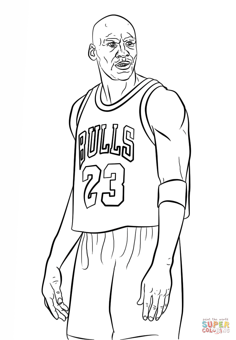 Coloring Pages For Michael Jordan Coloring Home