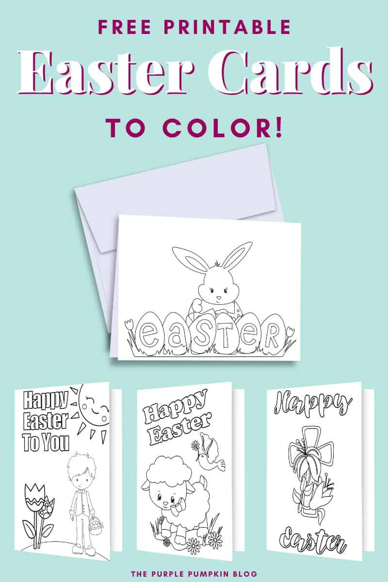 Coloring Pages Free Printable Easter Cards