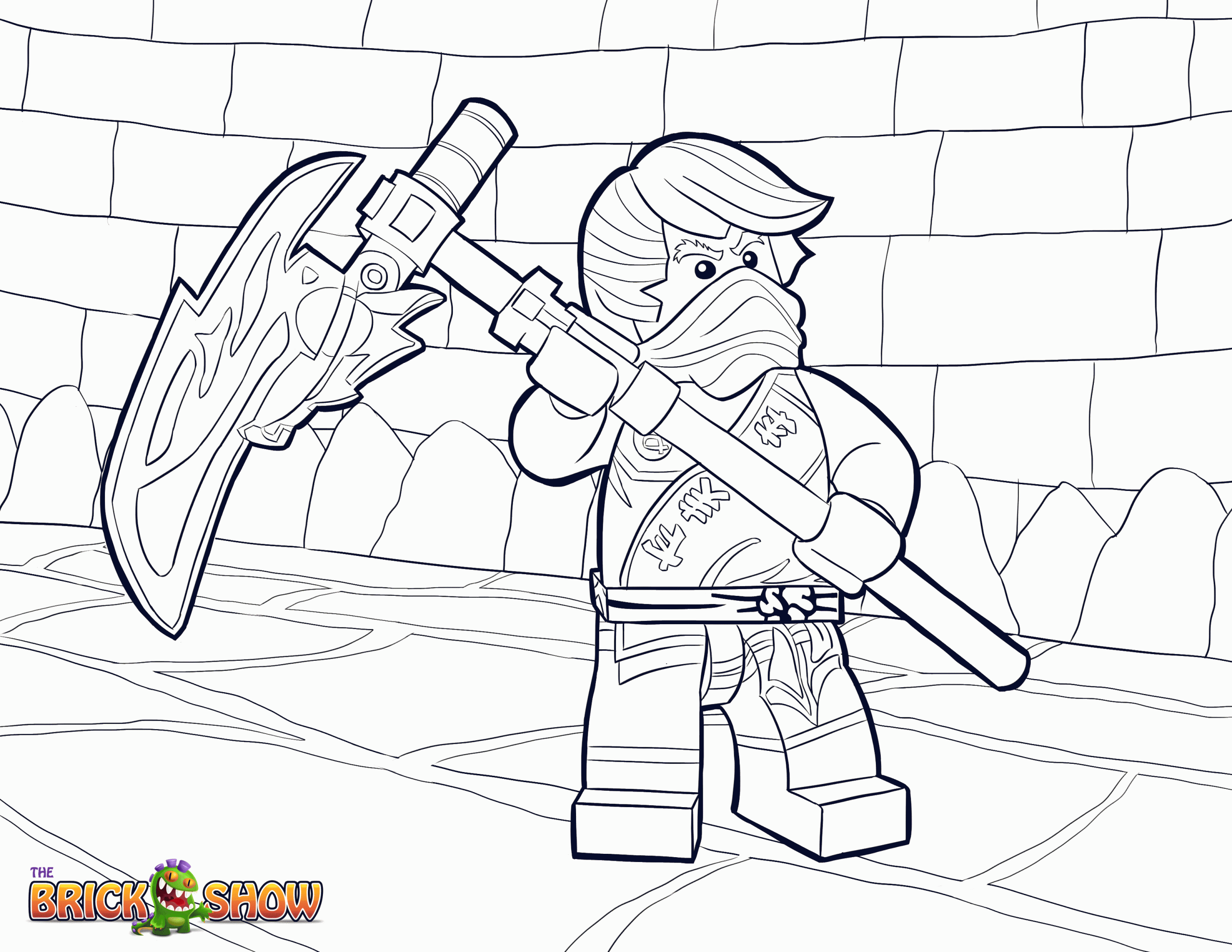 Coloring Pages Ninjago Lego Coloring Home