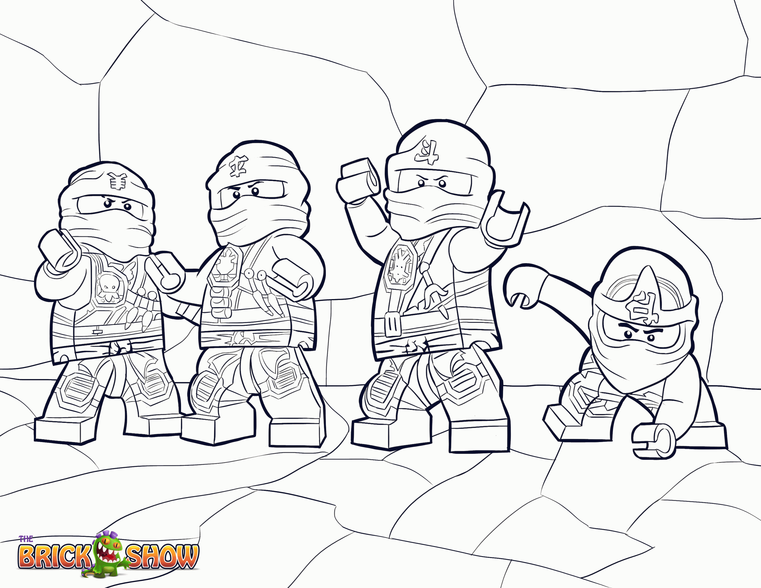 printable coloring pages ninjago