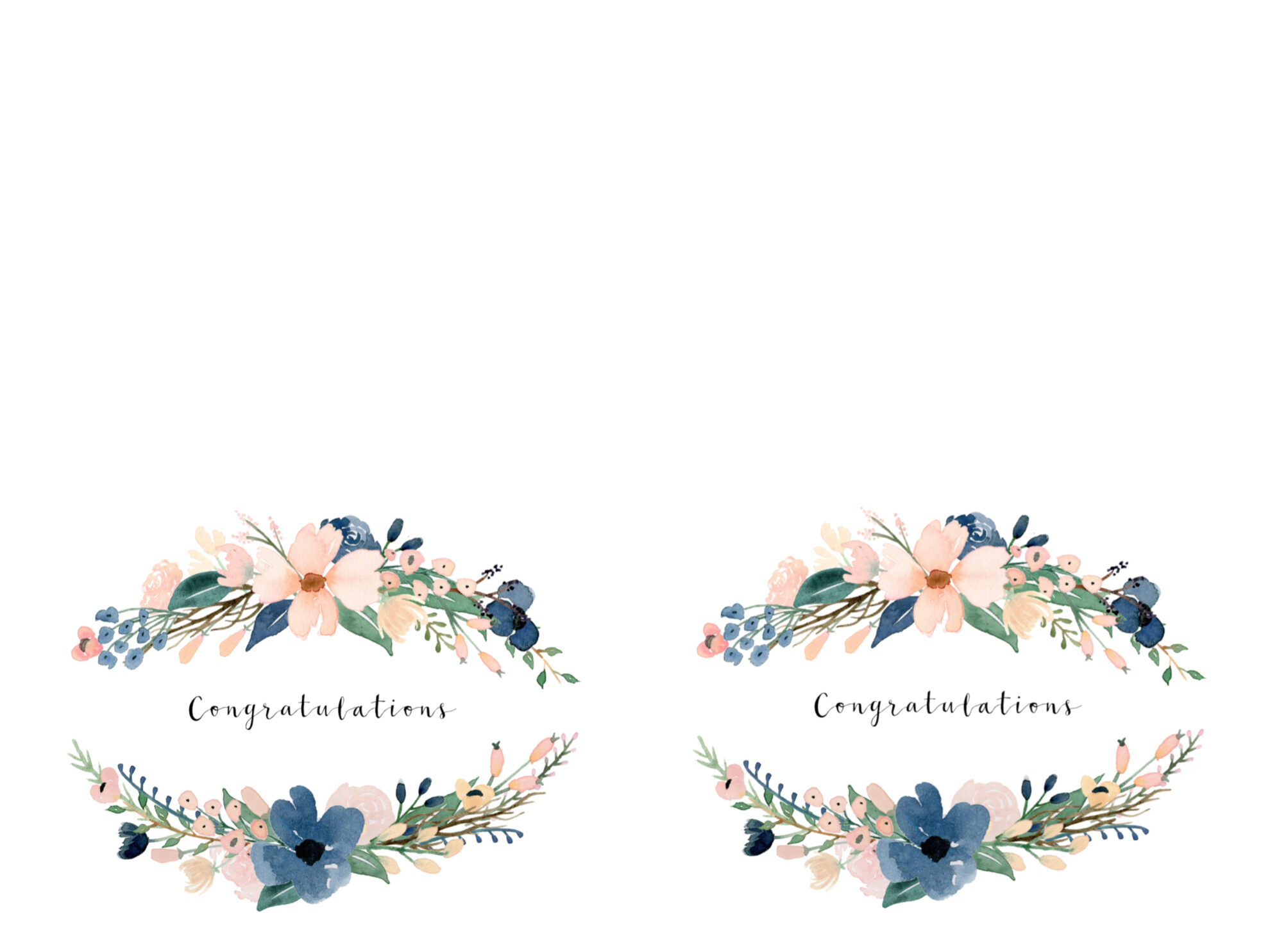 Congratulations Card Printable free Printable Greeting Cards Paper 