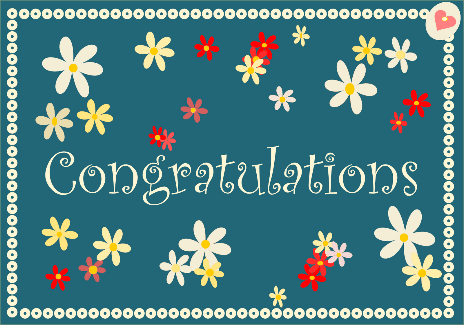 Congratulations Printable Card