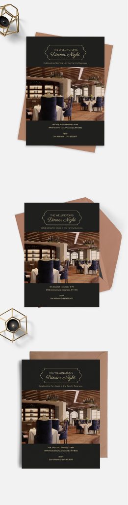 Corporate Event Invitation Template Illustrator Word Outlook Apple