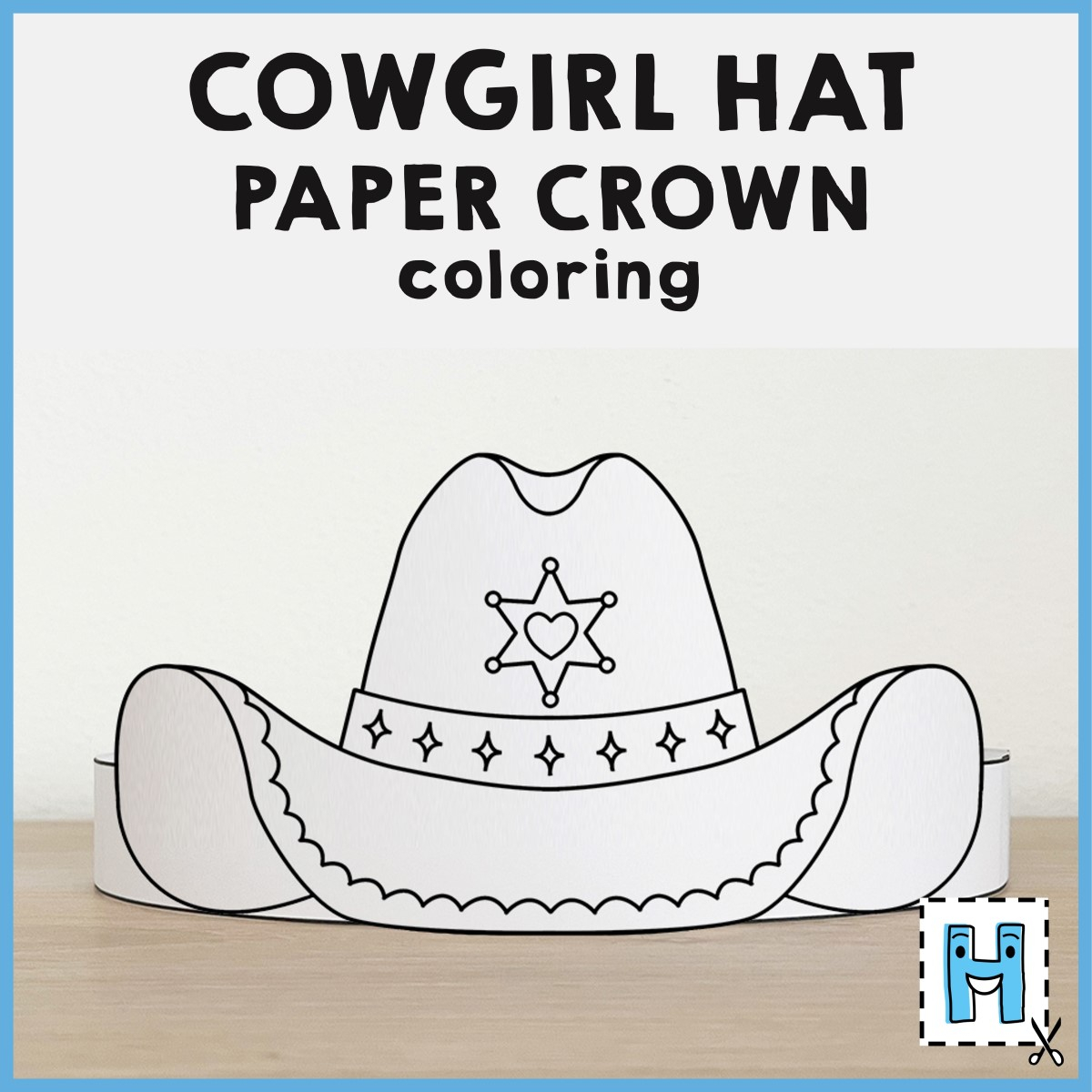 paper hat craft printable