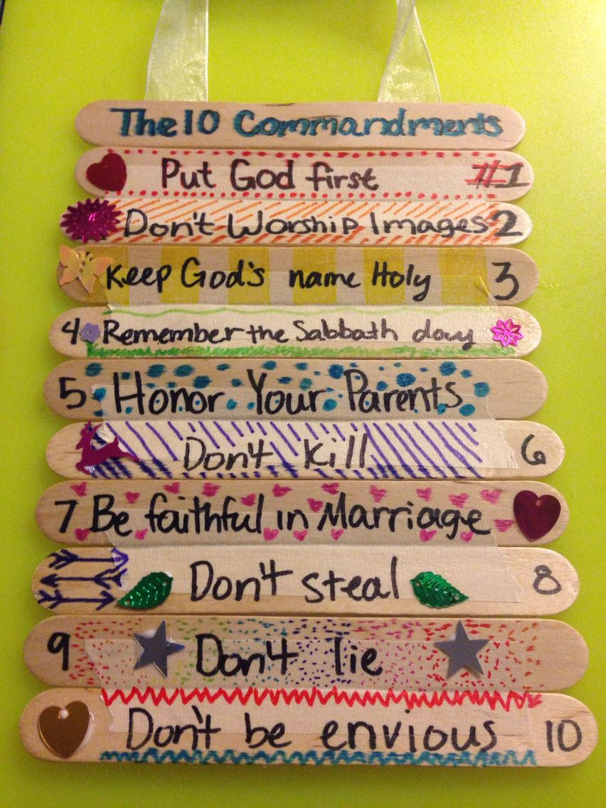 printable 10 commandments craft ideas printable 10 commandments craft ideas