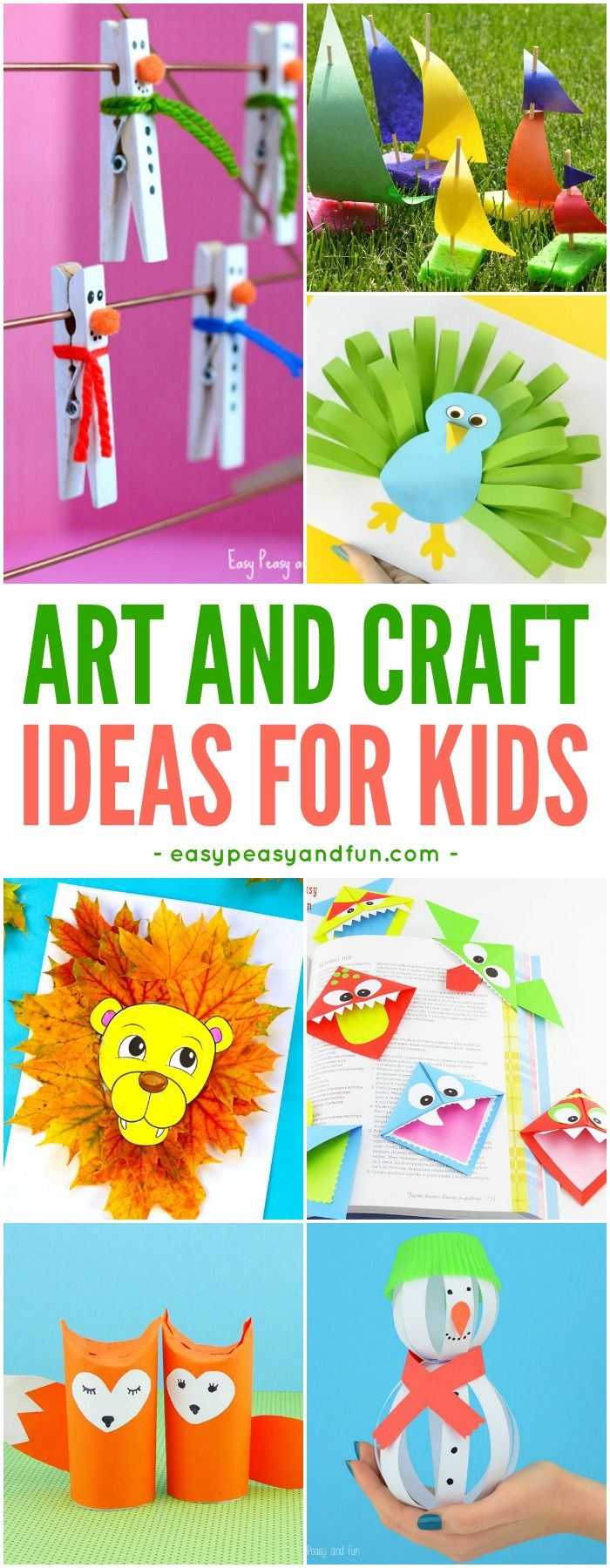 Crafts For Kids Tons Of Art And Craft Ideas For Kids To Make Arts 