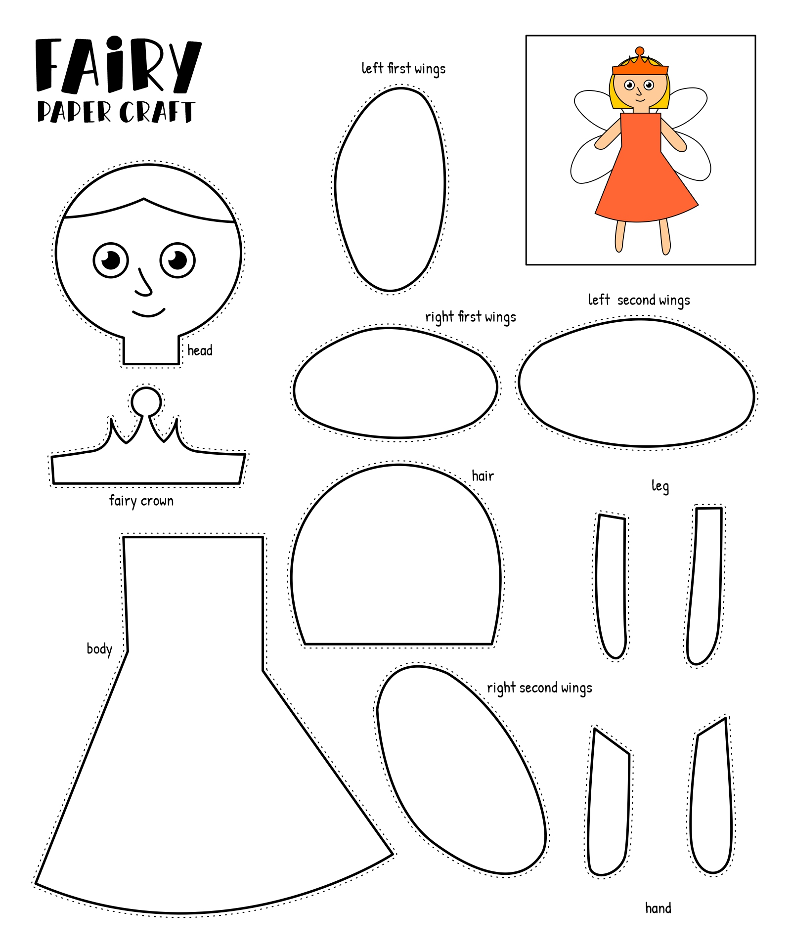 Crafts For Preschoolers 10 Free PDF Printables Printablee