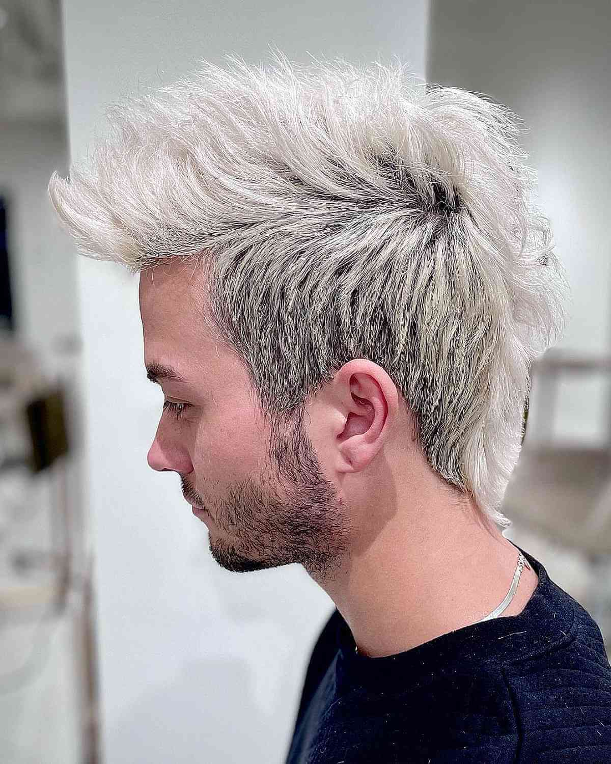 Crazy Hair Color Men