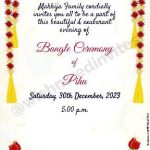 Create A Stunning Bangle Ceremony Video Invite