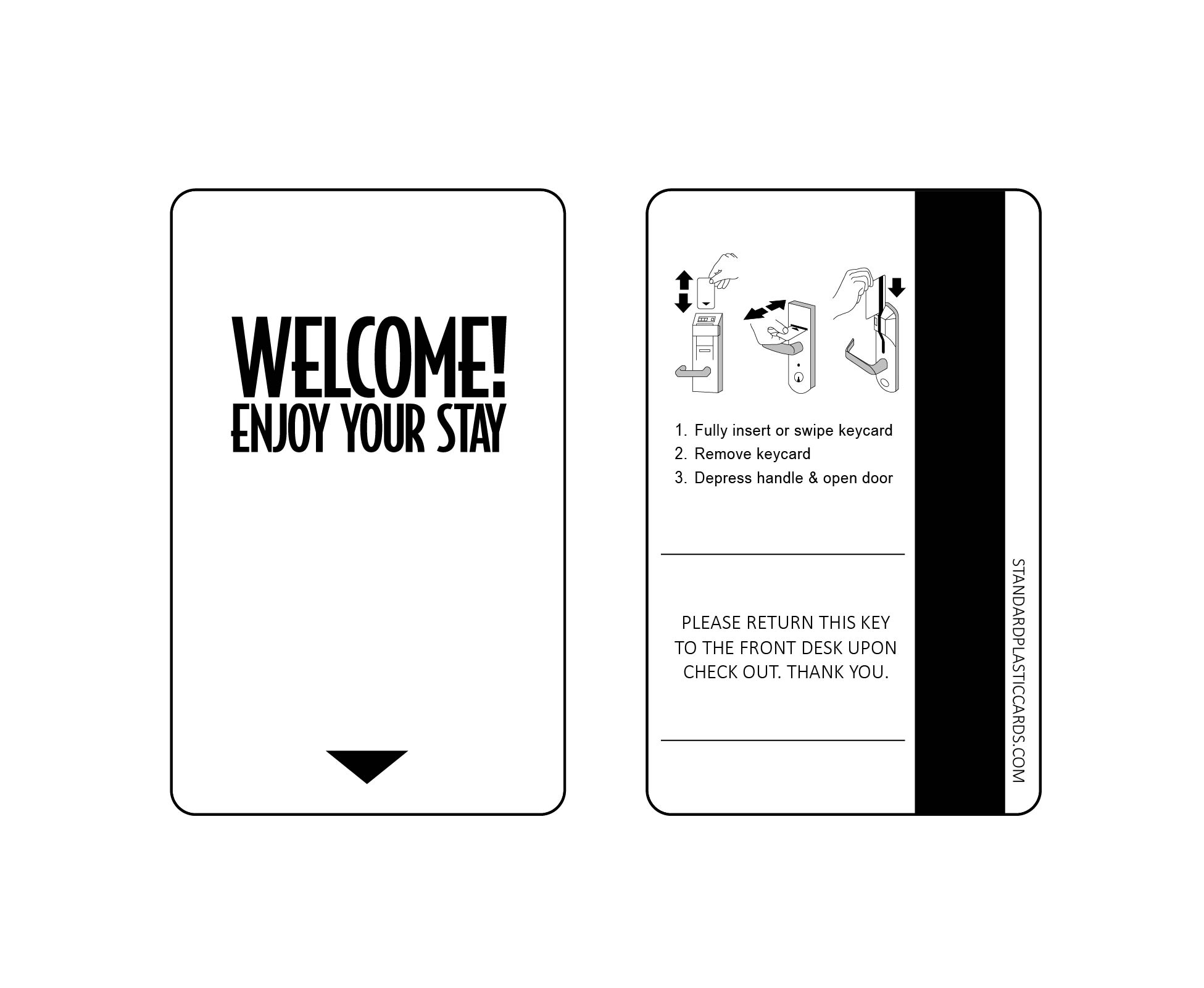 Custom I Generic I Key Cards I CR80 I Hotel Key Cards