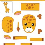 Cut And Glue Giraffe Preschool Printable Free Printable Papercraft
