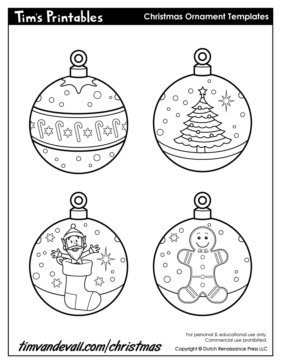 Cut Out Christmas Paper Crafts Printable