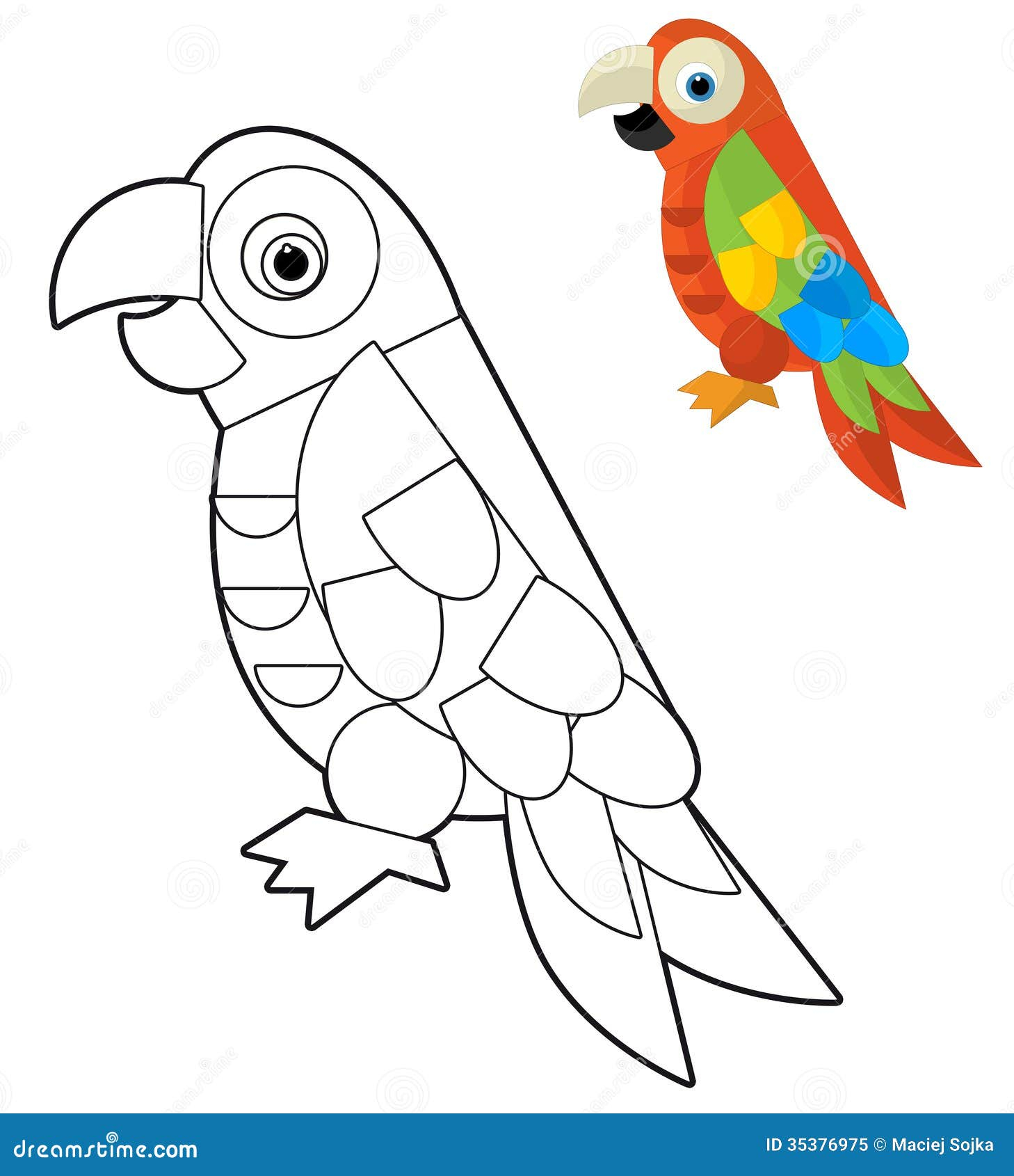 color animal cartoon color animal cartoon