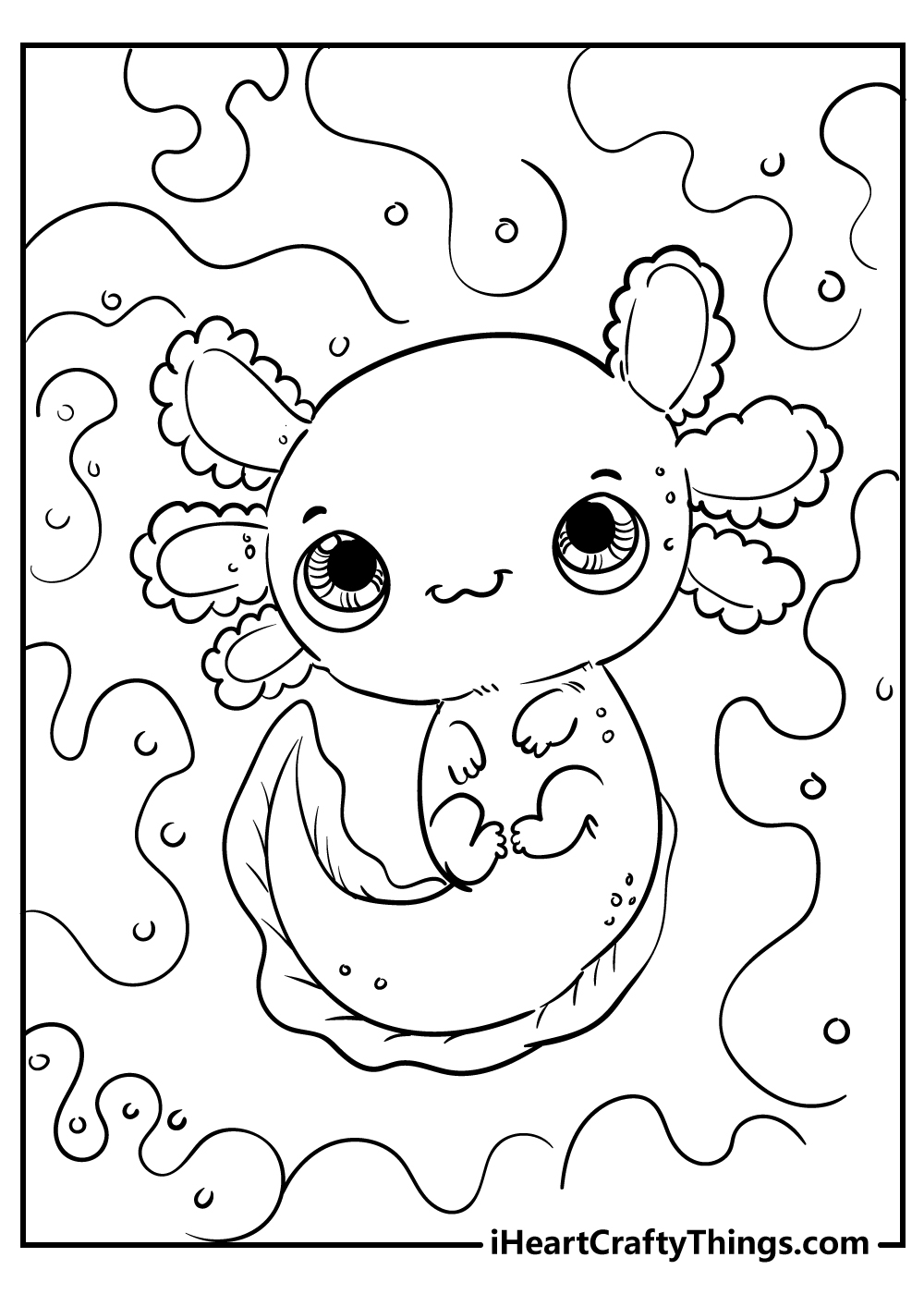 Cute Animals Coloring Page Updated 2022 Coloring Home