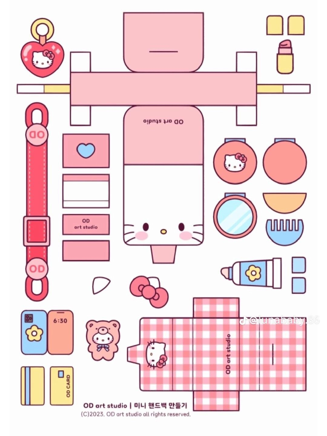 printable miniature paper craft printable miniature paper craft