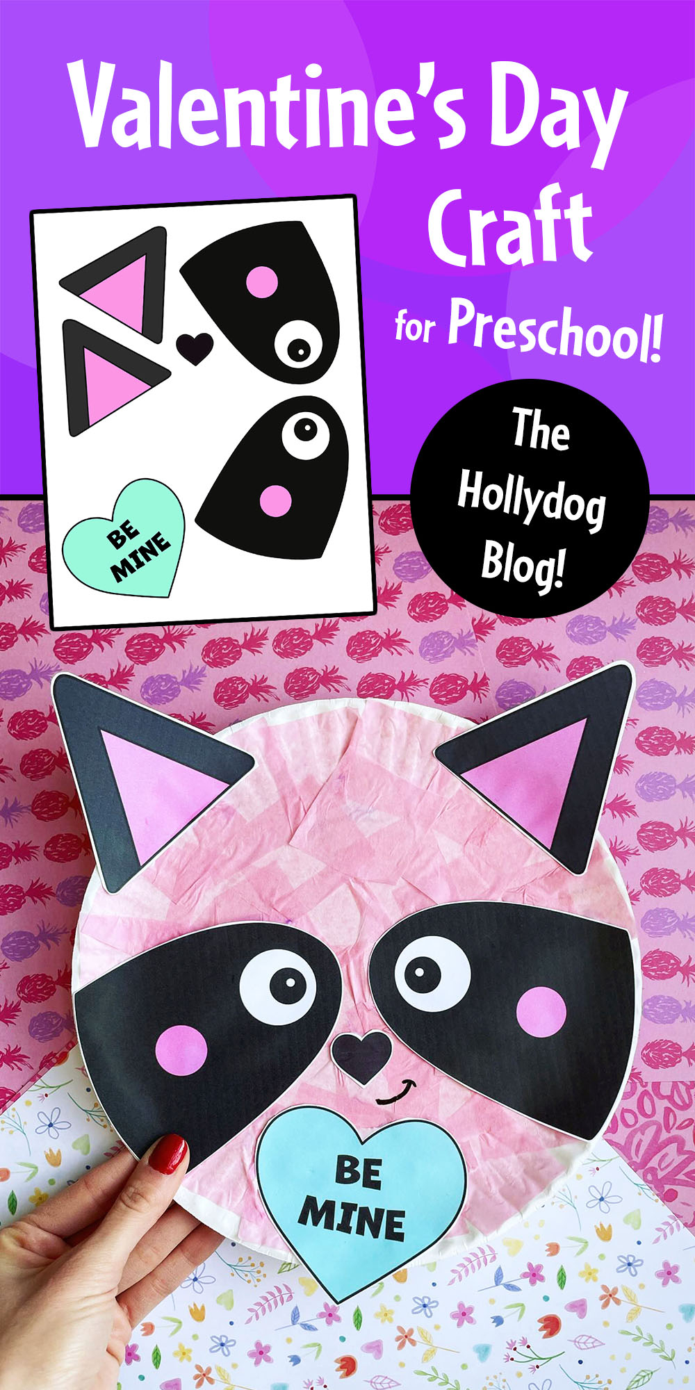 Cute Valentine 39 s Day Craft For Preschool The Hollydog Blog