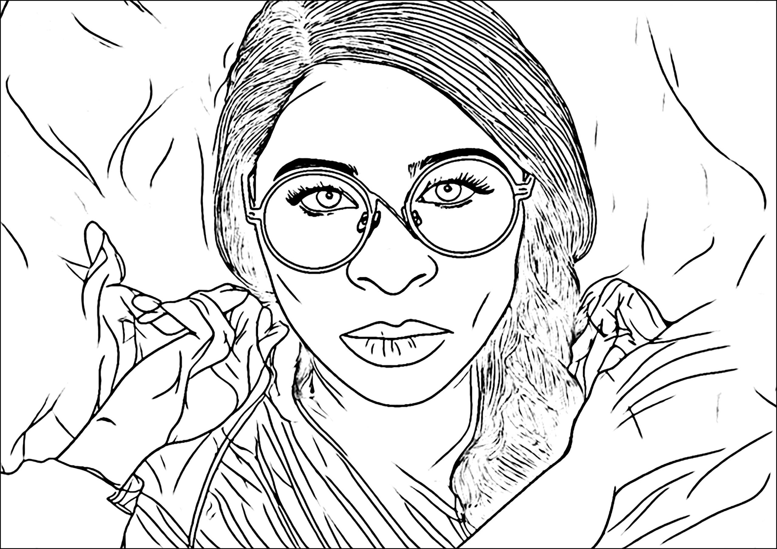 Cynthia Erivo As Elphaba Wicked Coloring Pages