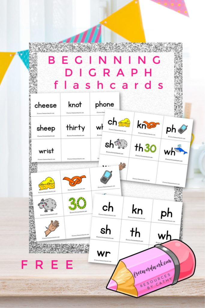 Digraph Flashcards Printable Free Printable Templates