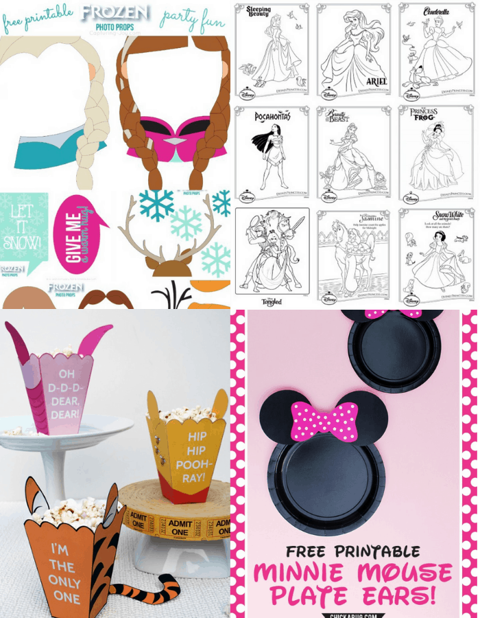 Disney Crafts Printable