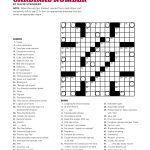 Disney Crossword Puzzles Printable Printable Crossword Puzzles