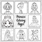 Disney Princess Pictures Coloring Pages Free Printable Infoupdate