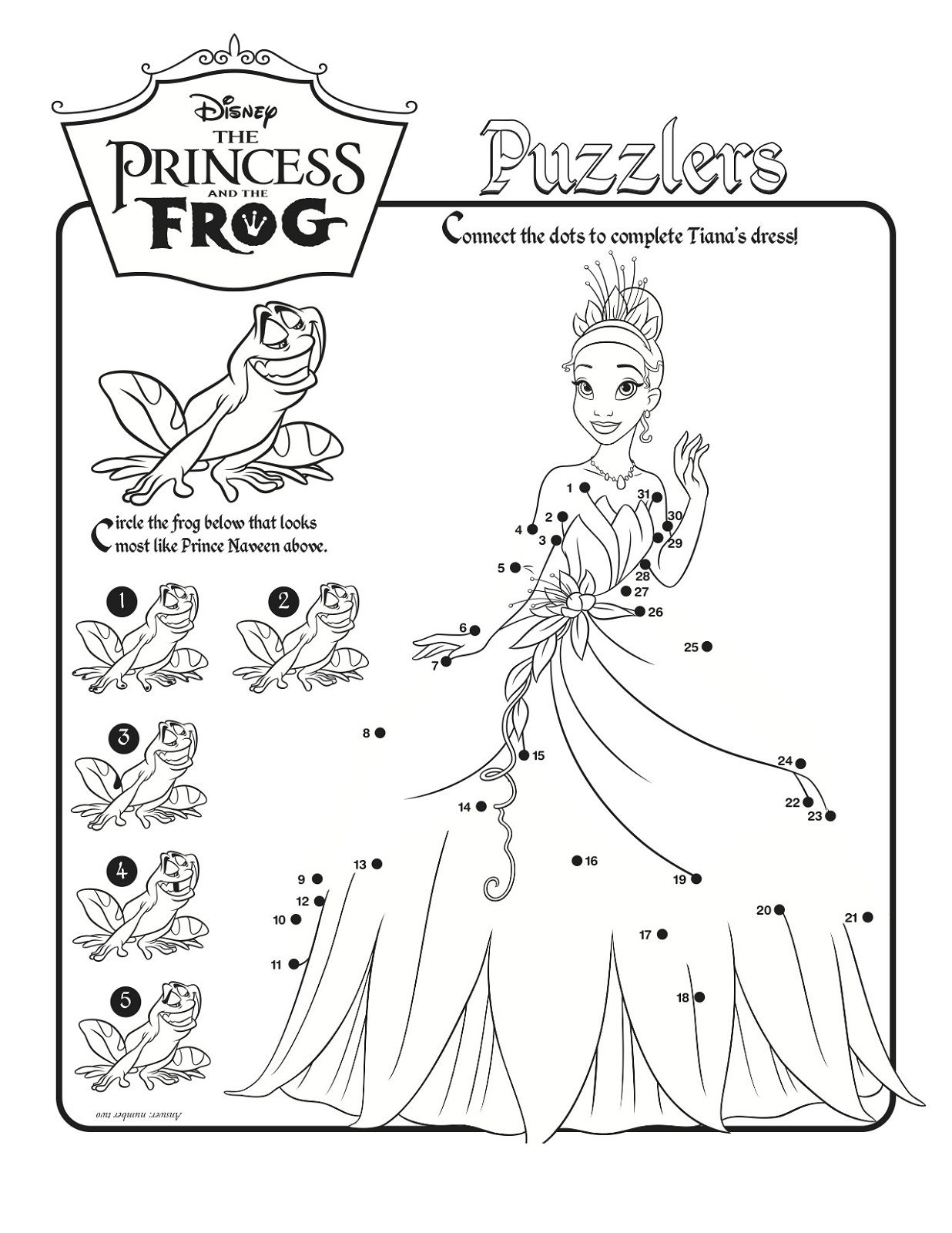 printable disney activities
