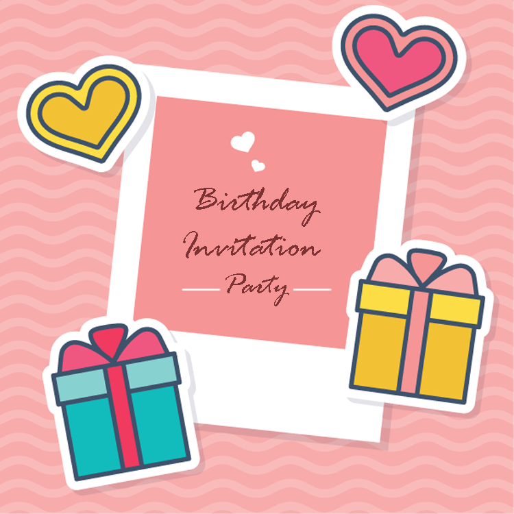 birthday invitation example